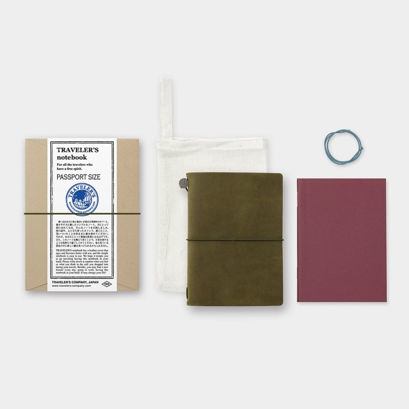 I5100OL Travellers Notebook Olive