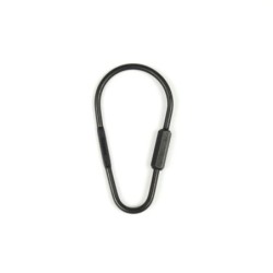 D13328BK Karabiner Drop Keyring Black