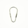 D13328SV Karabiner Drop Keyring Silver