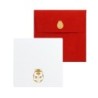 YT004QLB Cashico Card Square Ladybird