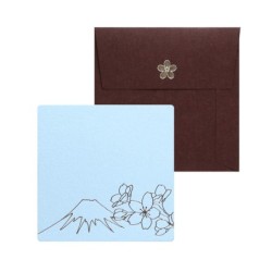 YT004QSK Cashico Card Square Sakura