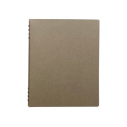 YT008BR Ring Notebook Cover Brown