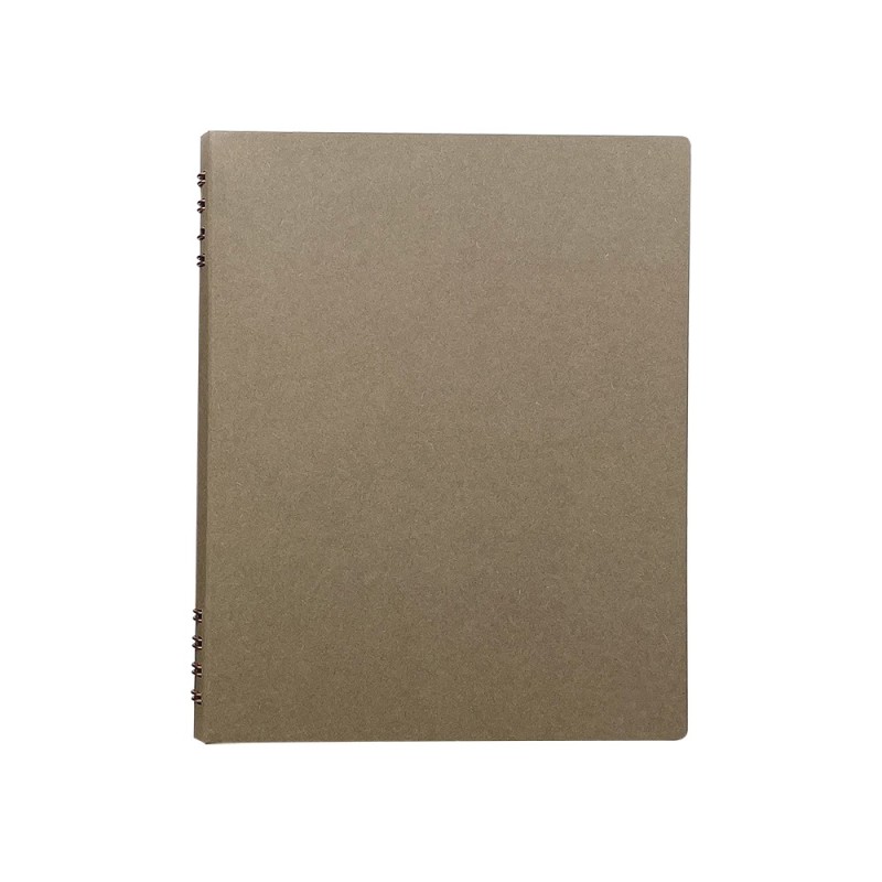 YT008BR Ring Notebook Cover Brown