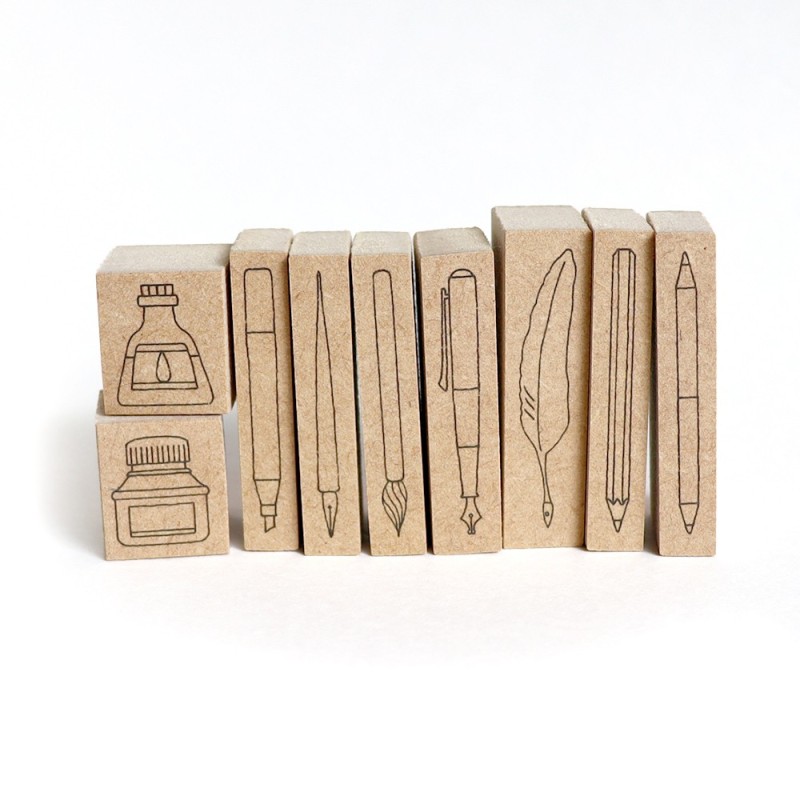 YT007SW Writing Tools Stamp Set