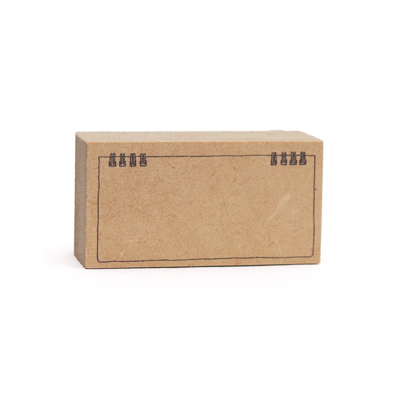 YT007RNL Ring Note Long Stamp