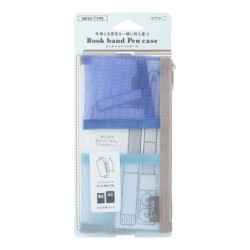 I264BL Book Band Pen Case Blue