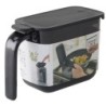 MK736BK Container w/ Handle Small Black