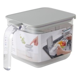 MK775GY Container w/ Handle Large Grey