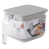 MK775GY Container w/ Handle Large Grey