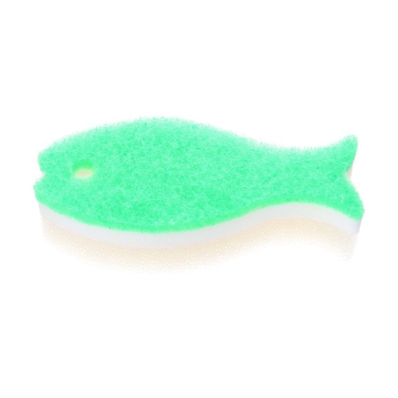 MK170LG Fish Kitchen Sponge Light Green