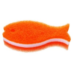 MK170OR Fish Kitchen Sponge Orange