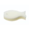 MK662WH Fish Kitchen Sponge White
