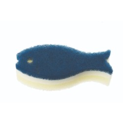 MK662NV Fish Kitchen Sponge Navy