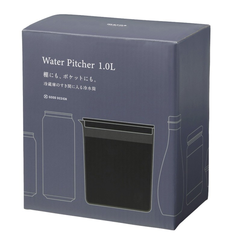 MK787BK Water Pitcher Black