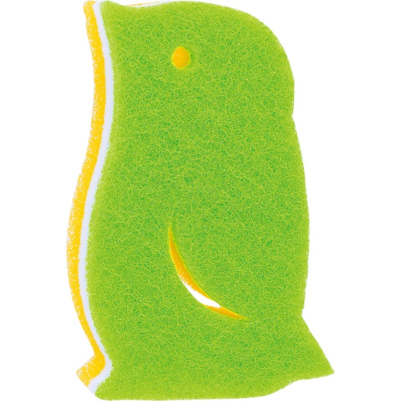 MK266GR Penguin Kitchen Sponge Green