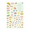 I274FE Yuru Log Sticker Sheet (1) Feeling