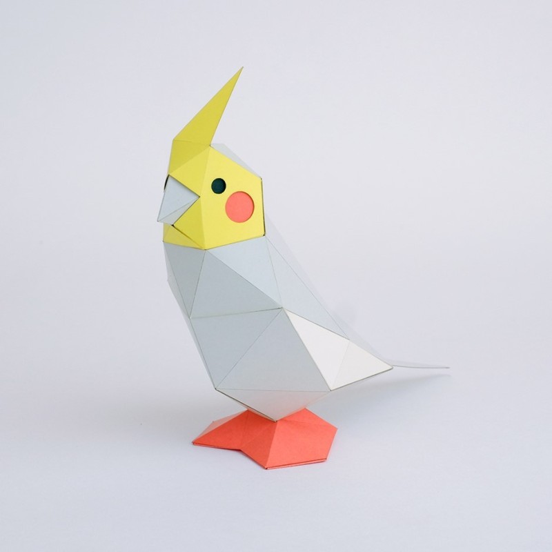 BC001CK TINY Animals Cockatiel