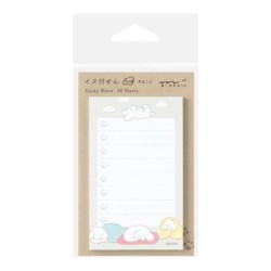 I283DG Sticky Note To-Do List Dog Grey