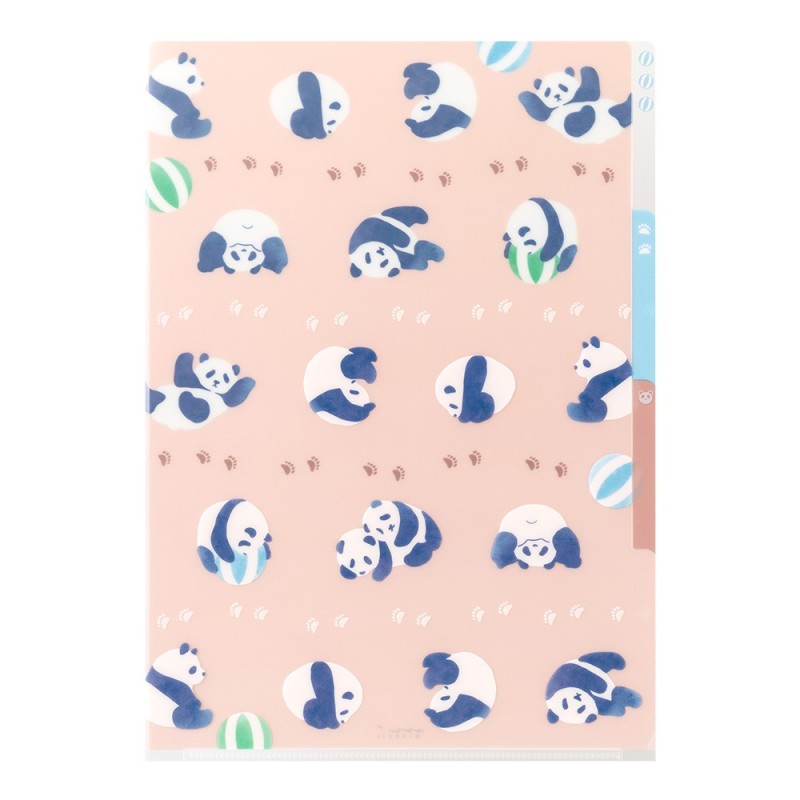 I280PD 3-Pocket Clear File Panda