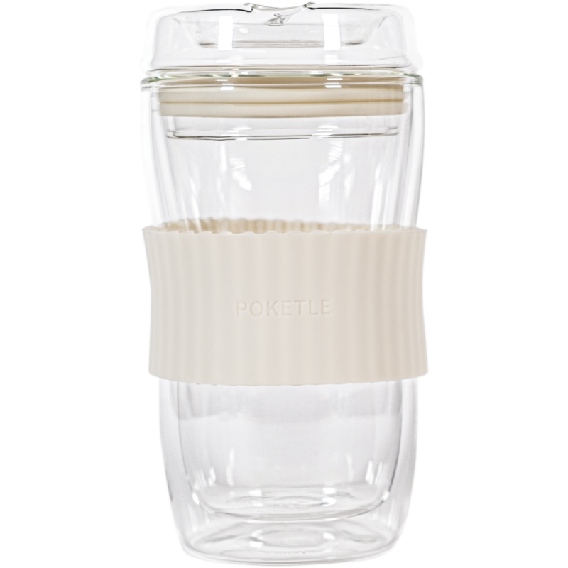 PO008IV Vidro Glass Cup 330ml Ivory