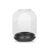 NT008BK Lantern Tealight Holder Black