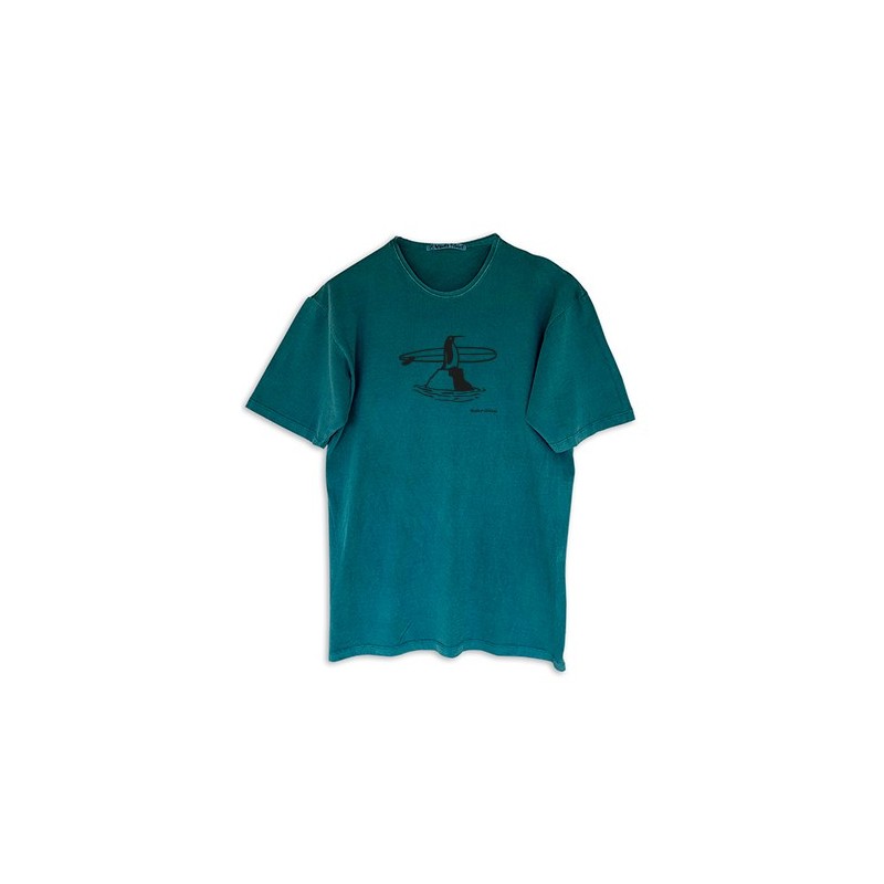 T-Shirt Penguin Surfer