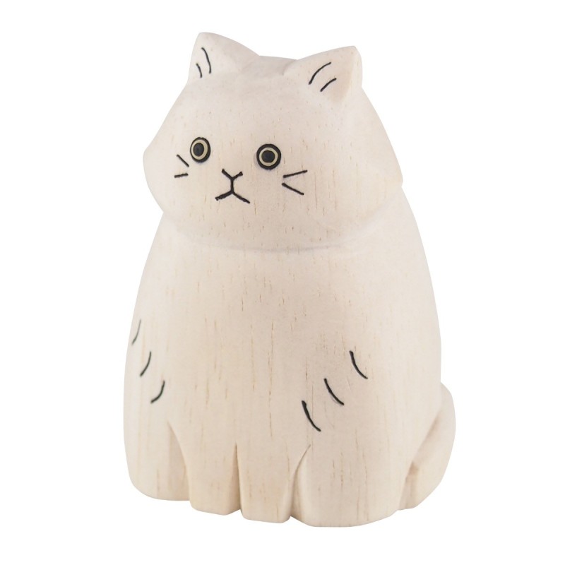 P100LW Pole Pole Long-haired Cat White