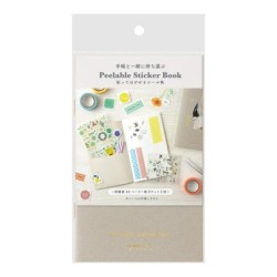 I276GY Peelable Sticker Book Grey