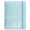 KJ004LB Otona Sticker File Binder Blue