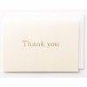 EAGT1346 Cream Thank you Card
