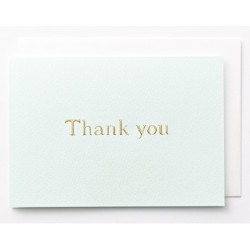 EAGT1347 Mint Thank you Card