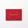 EAGT1339 Bordeaux Thank you Card