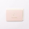 EAGB1996 Pink Birthday Card Rabbit