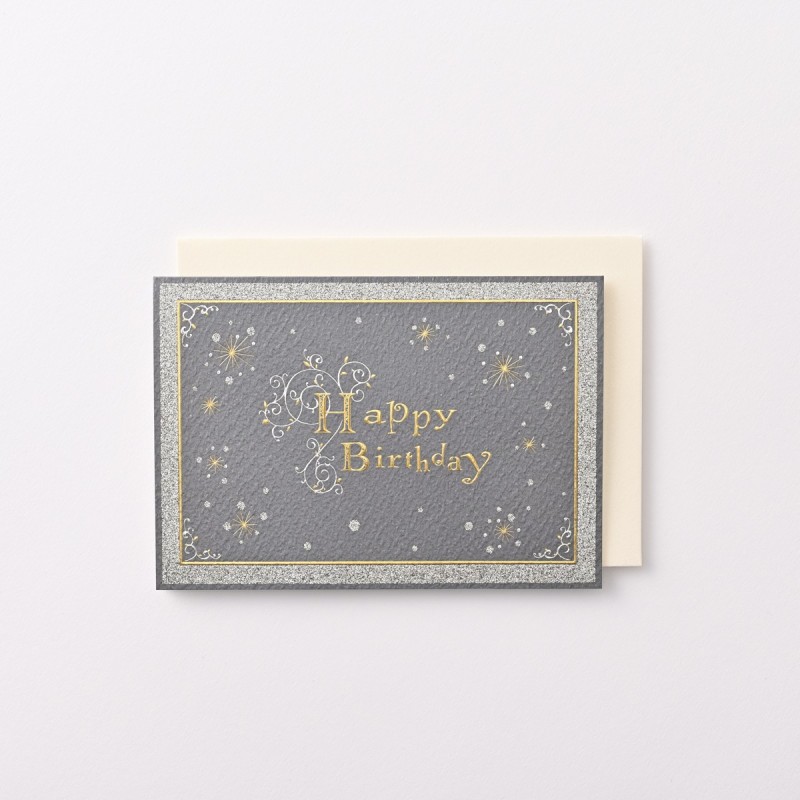 EAGB2045 Navy Birthday Card Frame