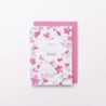 EAGB2059 Red Birthday Card Flowers