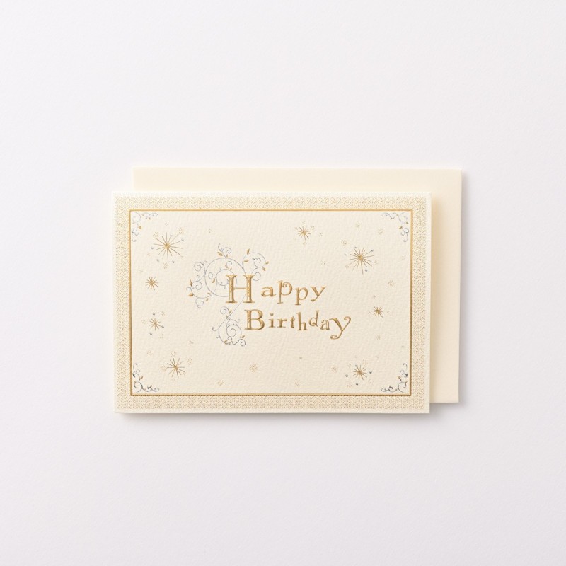 EAGB2044 Cream Birthday Card Frame