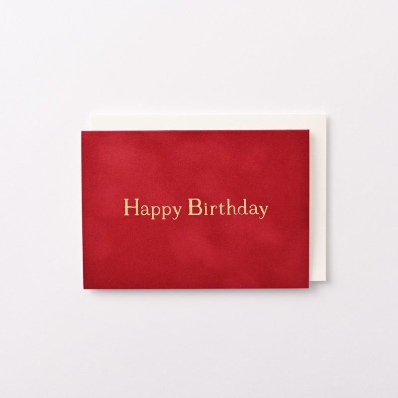 EAGB2050 Red Birthday Card