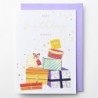 EAGB2010 Beige Birthday Card Presents