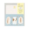 I285HM Message Letter and Sticker Set Hamster