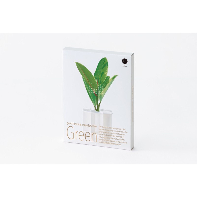 GM26GR Calendar Greenery 2026