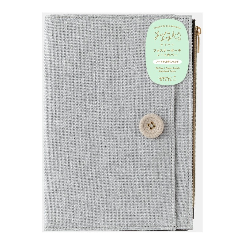 I273GY Yuru Log Cloth Cover Grey