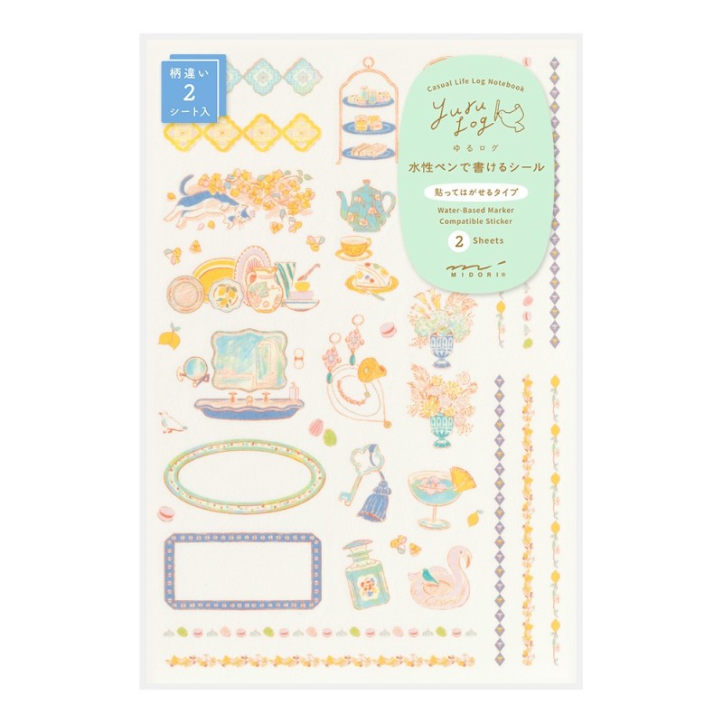 I275TH Yuru Log Sticker Sheets (2) Travel & Hotel