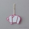 TU011PG Reflector Charm Pig Pink
