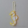 TU011SE Reflector Charm Seahorse Orange