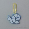 TU011SN Reflector Charm Snail Blue