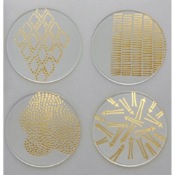 TU001GDB Coaster Set Gold Haku