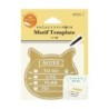 I292CT Brass Motif Template Cat