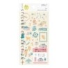 I293JP Country Motif Stickers Japan