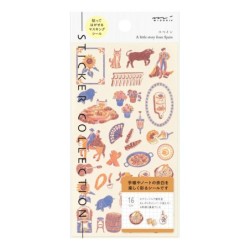I293SP Country Motif Stickers Spain