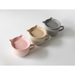 Neko Cat Mug with Plate